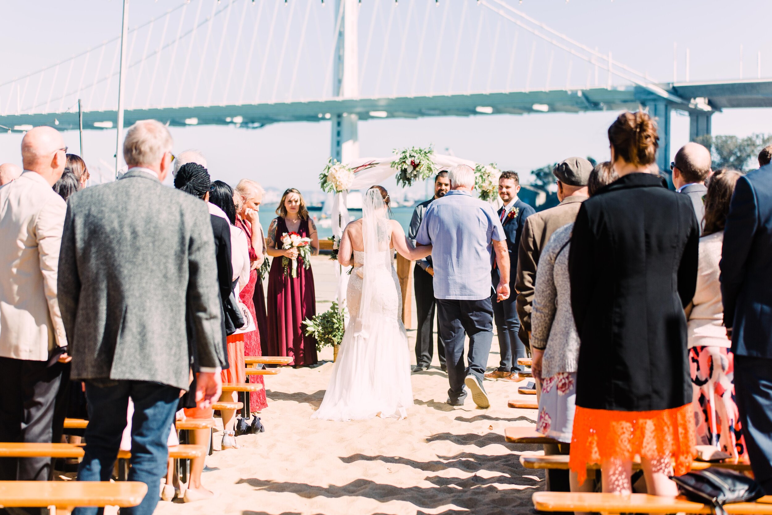 treasure island wedding photographer