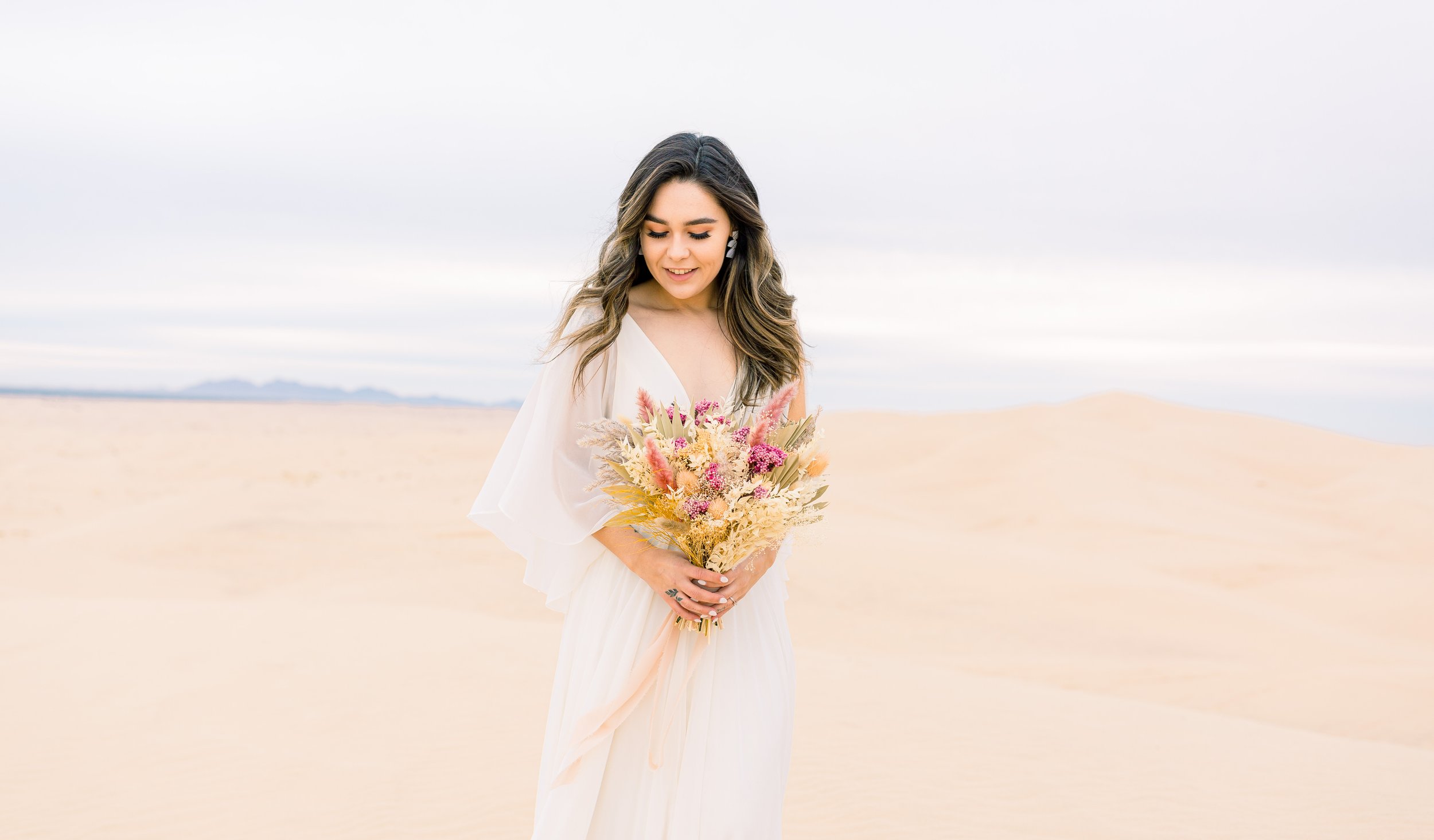 sand dune wedding